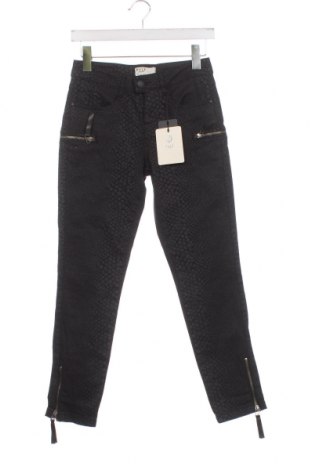 Дамски панталон Pulz Jeans, Размер XXS, Цвят Черен, Цена 13,05 лв.