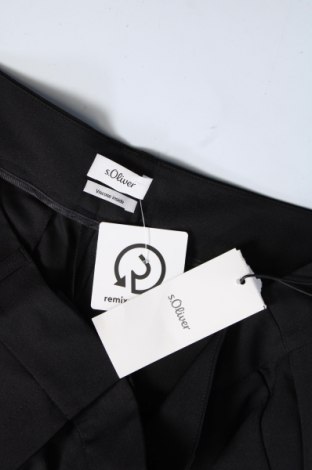 Дамски панталон S.Oliver, Размер XL, Цвят Черен, Цена 30,45 лв.