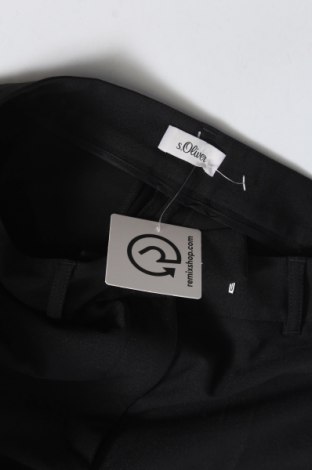 Дамски панталон S.Oliver, Размер S, Цвят Черен, Цена 14,79 лв.