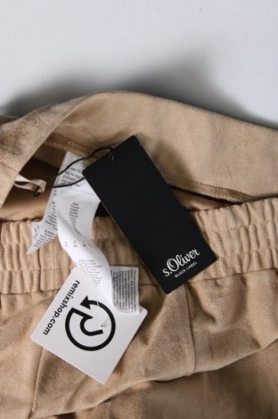 Γυναικείο παντελόνι S.Oliver Black Label, Μέγεθος L, Χρώμα  Μπέζ, Τιμή 75,26 €