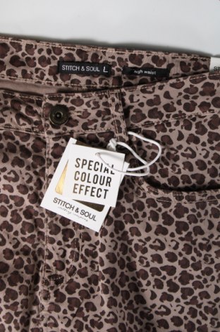 Pantaloni de femei Stitch & Soul, Mărime L, Culoare Multicolor, Preț 40,86 Lei