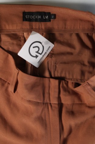 Дамски панталон Stockh Lm, Размер L, Цвят Бежов, Цена 11,27 лв.
