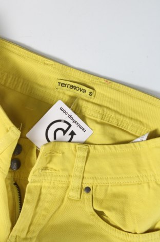 Дамски панталон Terranova, Размер S, Цвят Жълт, Цена 4,64 лв.