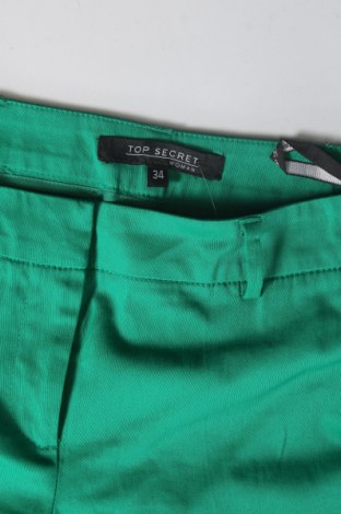 Дамски панталон Top Secret, Размер XS, Цвят Зелен, Цена 18,56 лв.