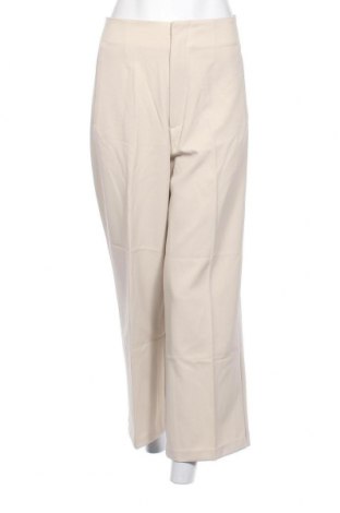Дамски панталон Zara, Размер L, Цвят Бежов, Цена 26,00 лв.