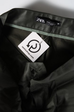 Damenhose Zara, Größe XS, Farbe Grün, Preis 10,82 €