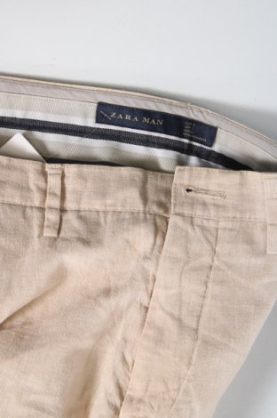Pantaloni de femei Zara Man, Mărime S, Culoare Bej, Preț 51,00 Lei