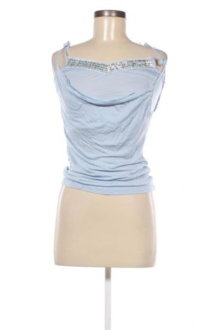 Γυναικείο αμάνικο μπλουζάκι, Μέγεθος M, Χρώμα Μπλέ, Τιμή 5,19 €