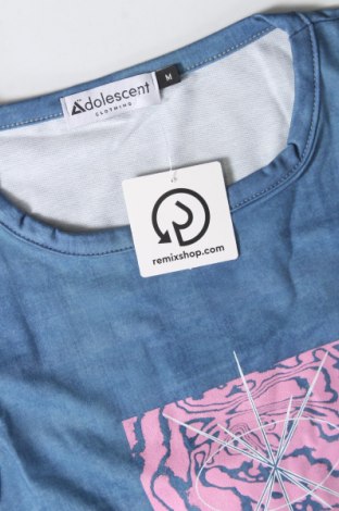 Tricou de damă Adolescent Clothing, Mărime M, Culoare Albastru, Preț 29,57 Lei