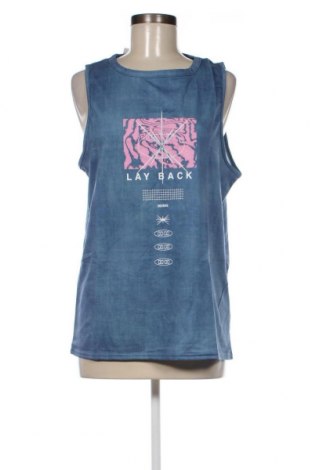 Γυναικείο αμάνικο μπλουζάκι Adolescent Clothing, Μέγεθος M, Χρώμα Μπλέ, Τιμή 5,98 €