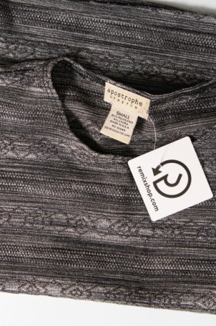 Γυναικείο αμάνικο μπλουζάκι Apostrophe, Μέγεθος S, Χρώμα Γκρί, Τιμή 2,08 €