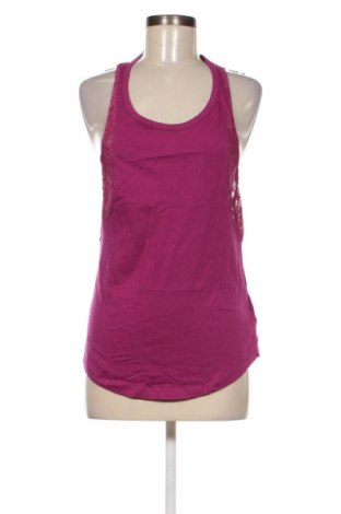 Γυναικείο αμάνικο μπλουζάκι Bershka, Μέγεθος S, Χρώμα Βιολετί, Τιμή 3,33 €