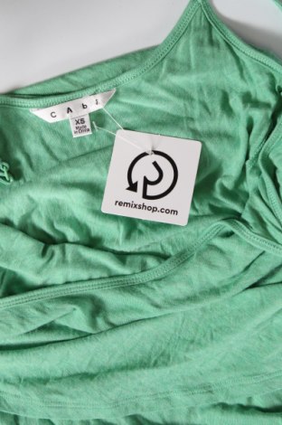 Γυναικείο αμάνικο μπλουζάκι Cabi, Μέγεθος XS, Χρώμα Πράσινο, Τιμή 12,37 €