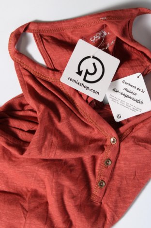 Γυναικείο αμάνικο μπλουζάκι Cache Cache, Μέγεθος XS, Χρώμα Κόκκινο, Τιμή 5,52 €