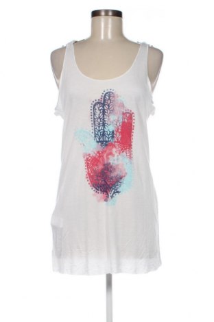 Γυναικείο αμάνικο μπλουζάκι Colin's, Μέγεθος L, Χρώμα Λευκό, Τιμή 4,87 €