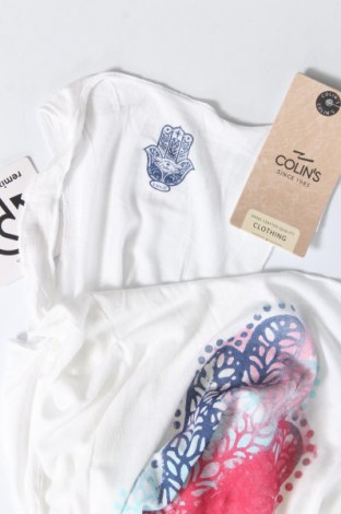 Γυναικείο αμάνικο μπλουζάκι Colin's, Μέγεθος XS, Χρώμα Λευκό, Τιμή 4,76 €