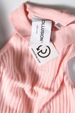 Γυναικείο αμάνικο μπλουζάκι Collusion, Μέγεθος M, Χρώμα Ρόζ , Τιμή 7,10 €
