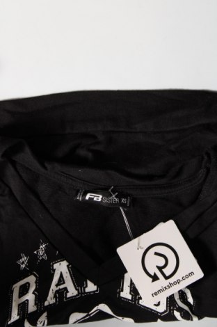 Tricou de damă Fb Sister, Mărime XS, Culoare Negru, Preț 14,11 Lei