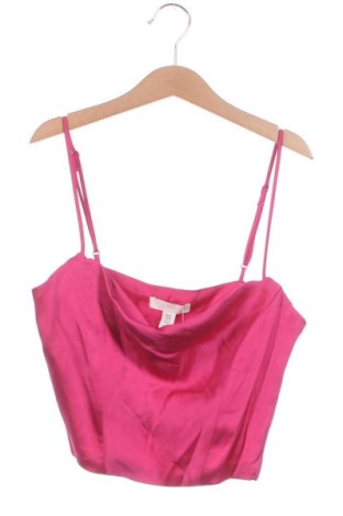Γυναικείο αμάνικο μπλουζάκι H&M, Μέγεθος XS, Χρώμα Ρόζ , Τιμή 10,74 €