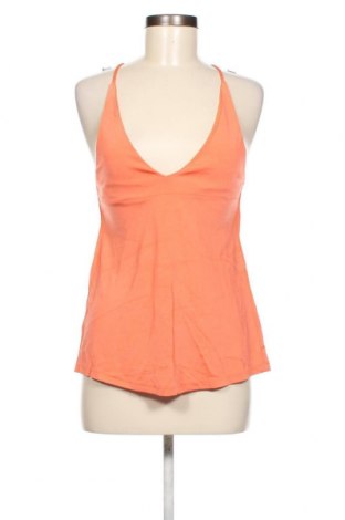 Γυναικείο αμάνικο μπλουζάκι H&M, Μέγεθος XS, Χρώμα Πορτοκαλί, Τιμή 2,81 €