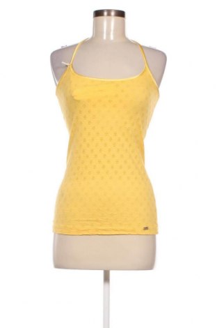 Γυναικείο αμάνικο μπλουζάκι Miss Sexy, Μέγεθος S, Χρώμα Κίτρινο, Τιμή 6,17 €