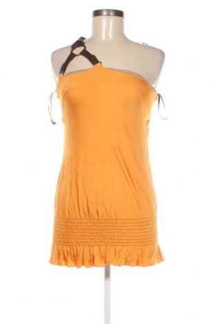 Γυναικείο αμάνικο μπλουζάκι Miss Sixty, Μέγεθος M, Χρώμα Πορτοκαλί, Τιμή 7,48 €