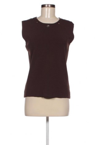 Γυναικείο αμάνικο μπλουζάκι Modern Times, Μέγεθος M, Χρώμα Καφέ, Τιμή 3,33 €