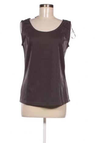 Γυναικείο αμάνικο μπλουζάκι Moodo, Μέγεθος L, Χρώμα Γκρί, Τιμή 5,23 €