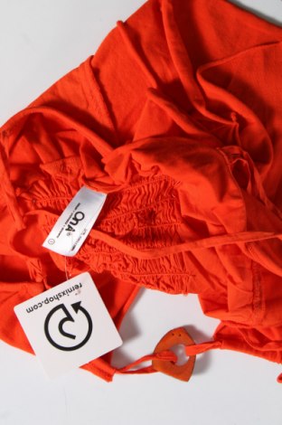 Γυναικείο αμάνικο μπλουζάκι Ona, Μέγεθος S, Χρώμα Πορτοκαλί, Τιμή 5,49 €