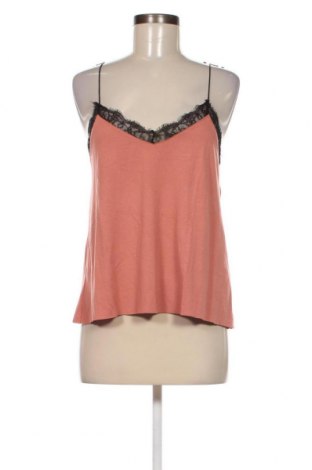Γυναικείο αμάνικο μπλουζάκι Pull&Bear, Μέγεθος M, Χρώμα Ρόζ , Τιμή 10,82 €