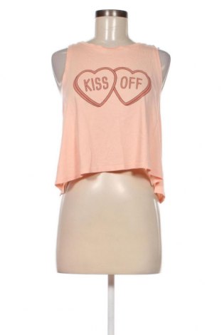 Γυναικείο αμάνικο μπλουζάκι Pull&Bear, Μέγεθος M, Χρώμα Ρόζ , Τιμή 4,33 €