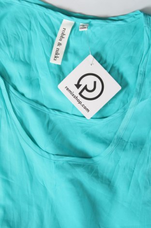 Γυναικείο αμάνικο μπλουζάκι Robbi & Nikki, Μέγεθος XS, Χρώμα Μπλέ, Τιμή 35,88 €