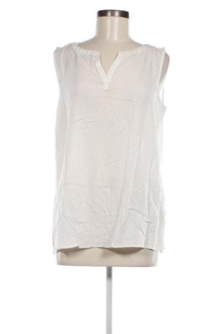Γυναικείο αμάνικο μπλουζάκι Tom Tailor, Μέγεθος M, Χρώμα Λευκό, Τιμή 5,08 €