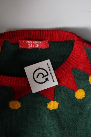 Дамски пуловер, Размер S, Цвят Многоцветен, Цена 9,86 лв.