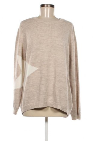 Дамски пуловер Alba Moda, Размер XL, Цвят Бежов, Цена 9,86 лв.