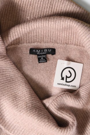 Дамски пуловер Amisu, Размер M, Цвят Пепел от рози, Цена 8,70 лв.