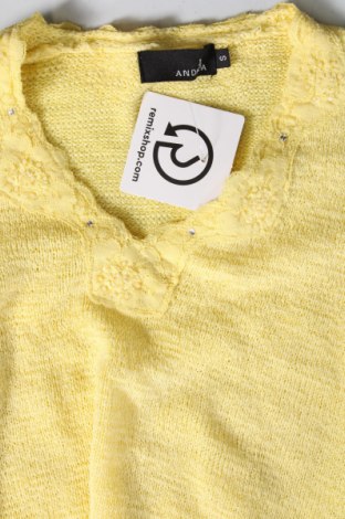 Pulover de femei Andrea, Mărime S, Culoare Galben, Preț 28,62 Lei