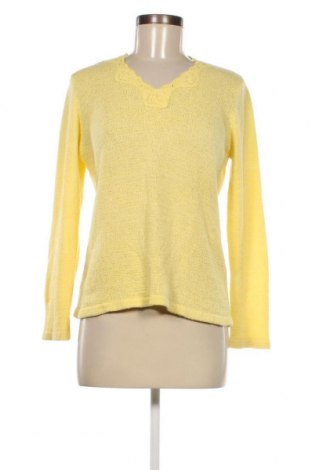 Дамски пуловер Andrea, Размер S, Цвят Жълт, Цена 9,57 лв.