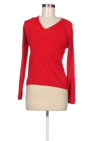 Дамски пуловер Andrea, Размер S, Цвят Червен, Цена 10,15 лв.