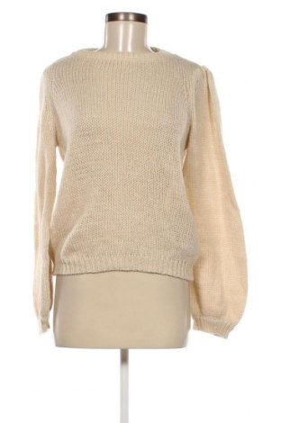 Дамски пуловер Aware by Vero Moda, Размер M, Цвят Бежов, Цена 9,40 лв.