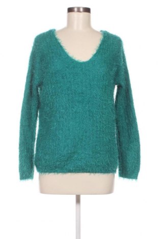 Дамски пуловер Bershka, Размер S, Цвят Син, Цена 8,41 лв.