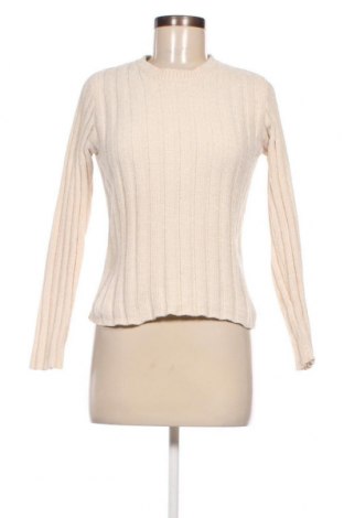 Γυναικείο πουλόβερ Bershka, Μέγεθος S, Χρώμα Εκρού, Τιμή 4,49 €