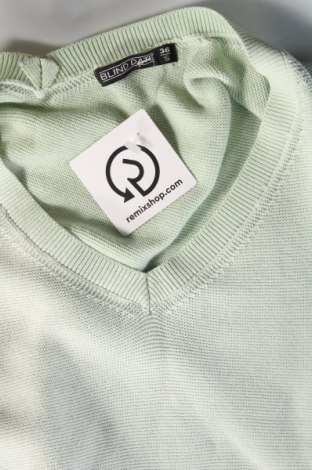 Дамски пуловер Blind Date, Размер S, Цвят Зелен, Цена 15,92 лв.