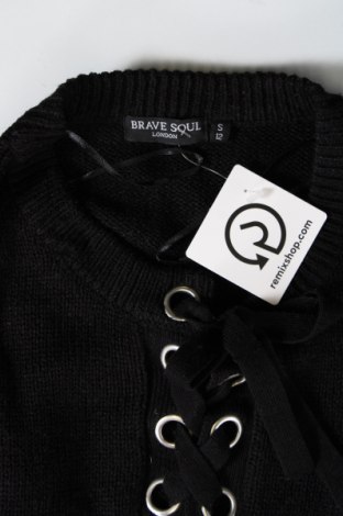 Дамски пуловер Brave Soul, Размер S, Цвят Черен, Цена 8,70 лв.