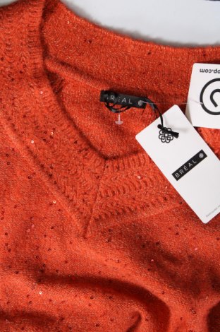 Дамски пуловер Breal, Размер S, Цвят Червен, Цена 39,15 лв.