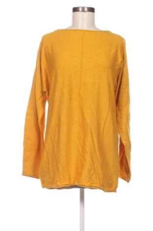 Дамски пуловер C&A, Размер L, Цвят Жълт, Цена 7,25 лв.
