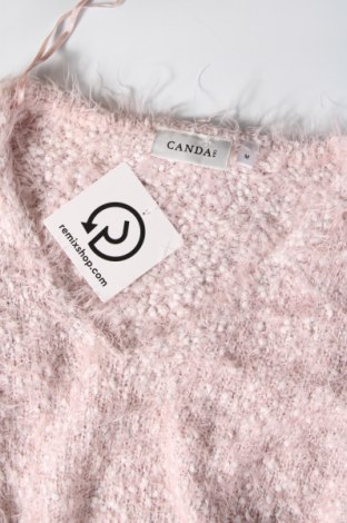 Дамски пуловер Canda, Размер M, Цвят Розов, Цена 7,25 лв.
