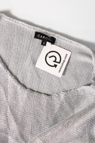 Дамски пуловер Caroll, Размер L, Цвят Сребрист, Цена 30,42 лв.
