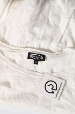 Γυναικείο πουλόβερ Cecilia Classics, Μέγεθος M, Χρώμα Λευκό, Τιμή 4,49 €