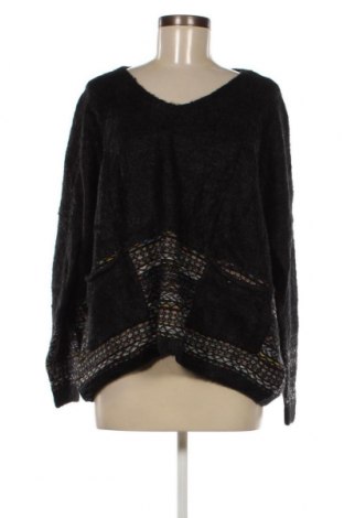 Дамски пуловер Cherry, Размер M, Цвят Черен, Цена 7,25 лв.